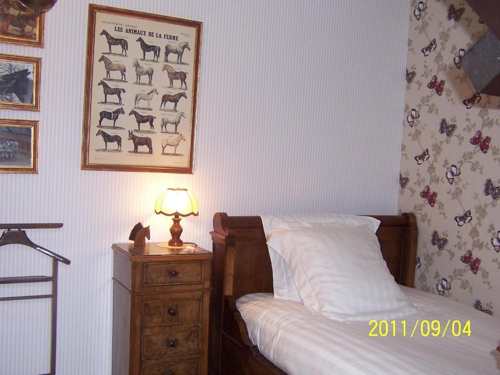 Villa Aux Marguerites à Sainte-Genevieve-les-Gasny Chambre photo