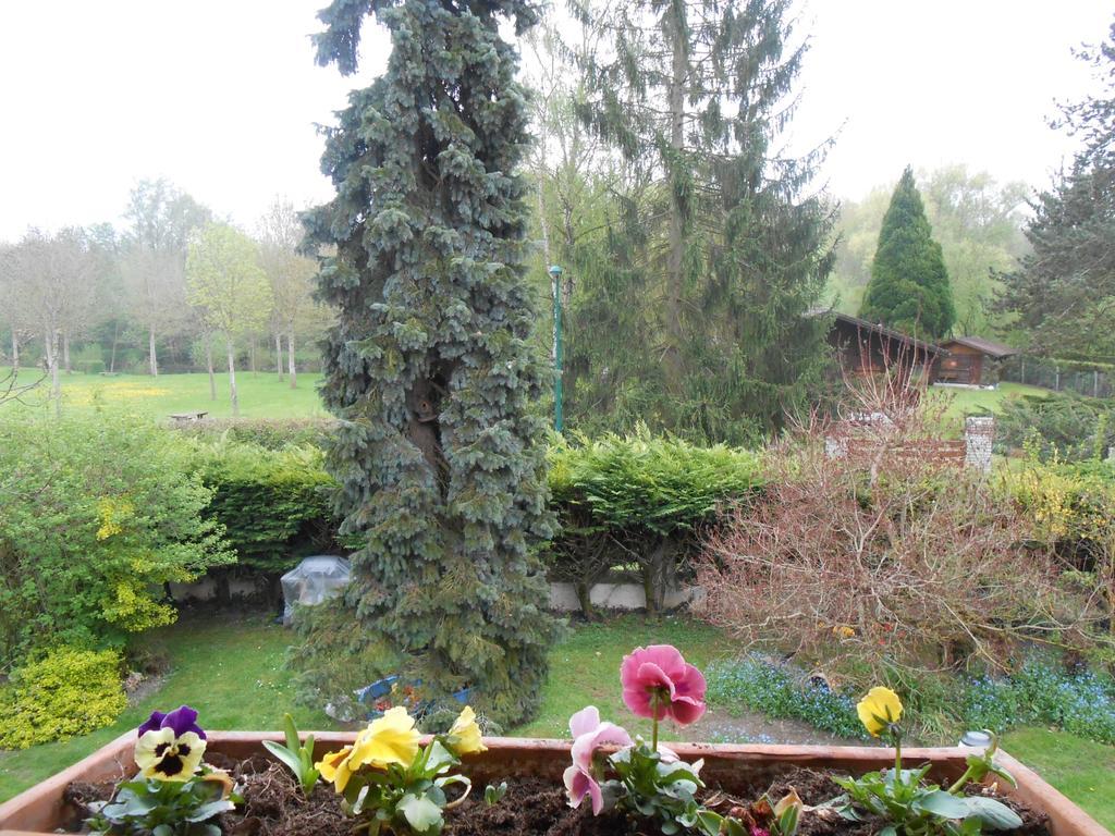 Villa Aux Marguerites à Sainte-Genevieve-les-Gasny Chambre photo